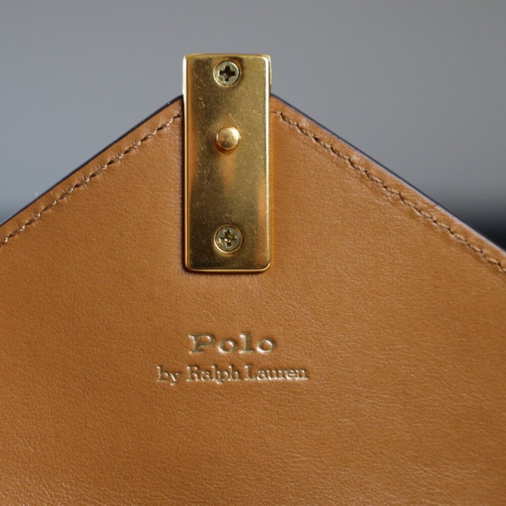 RALPH LAUREN POLO ID LEATHER COMPACT WALLET - Picture 7 of 8